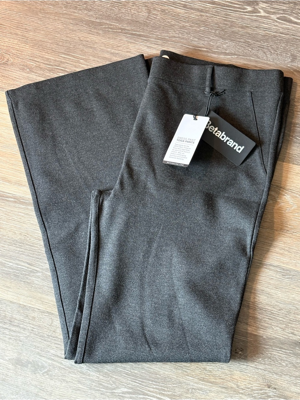 Betabrand Dress Yoga pants . NWT! Charcoal Gray color. Size 2X.